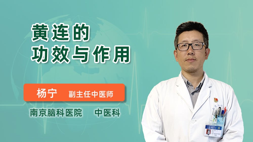 黄连的作用和功效有哪些?老中医告诉你这几点!