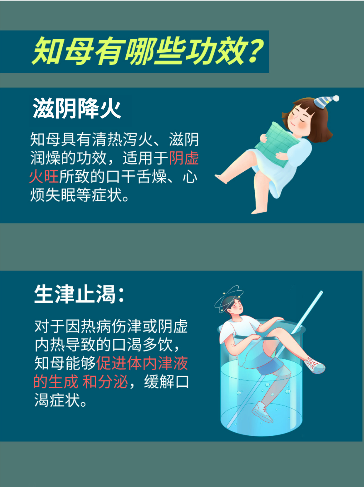 盐知母的功效与作用详解,用对了身体棒棒哒你可知道。