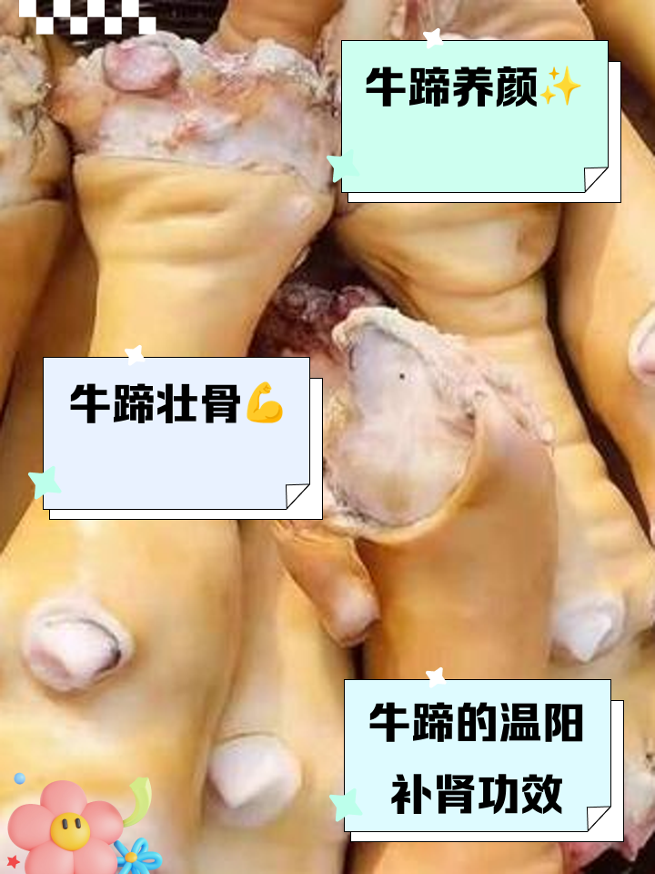 牛蹄的功效与作用