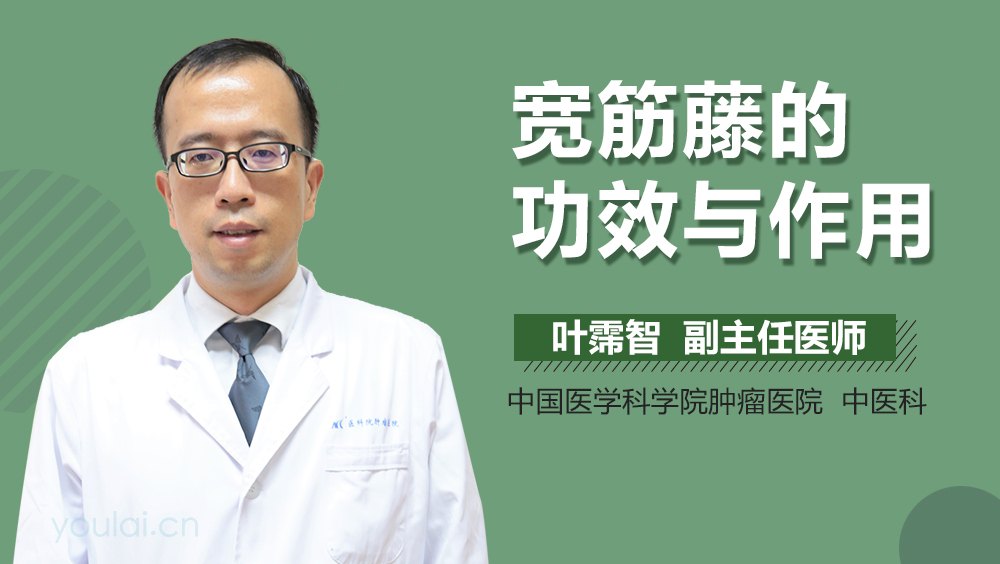 宽筋藤的功效与作用详解,哪些人用了效果特别好。