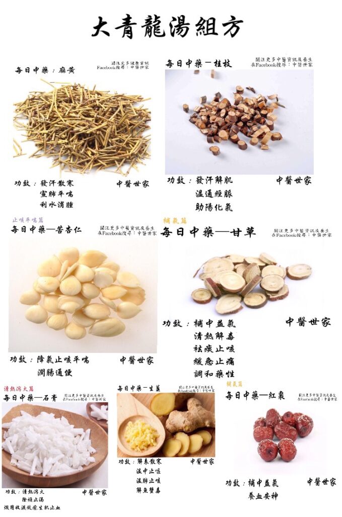 大青龙汤的功效与作用