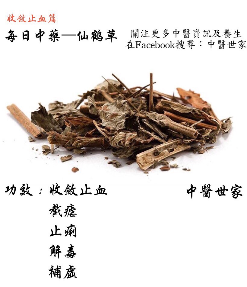 仙鹤草功效